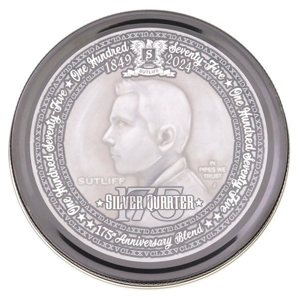 Sutliff - 175th Anniversary Blend Silver Quarter 50 gram box