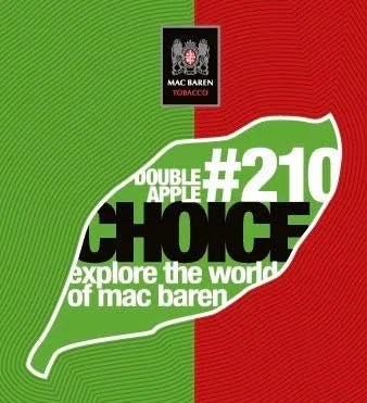 Mac Baren Ryo-＃210ダブルアップルチョイス40グラムポーチ