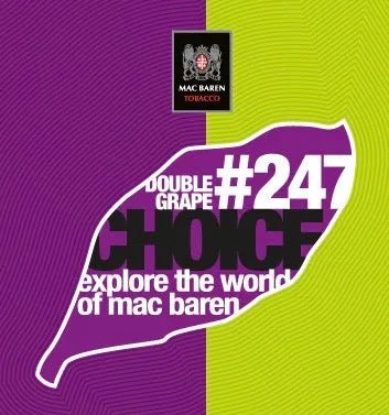 Mac Baren Ryo-＃247ダブルグレープ選択40グラムポーチ