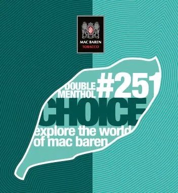 Mac Baren Ryo-＃251ダブルメントール選択40グラムポーチ