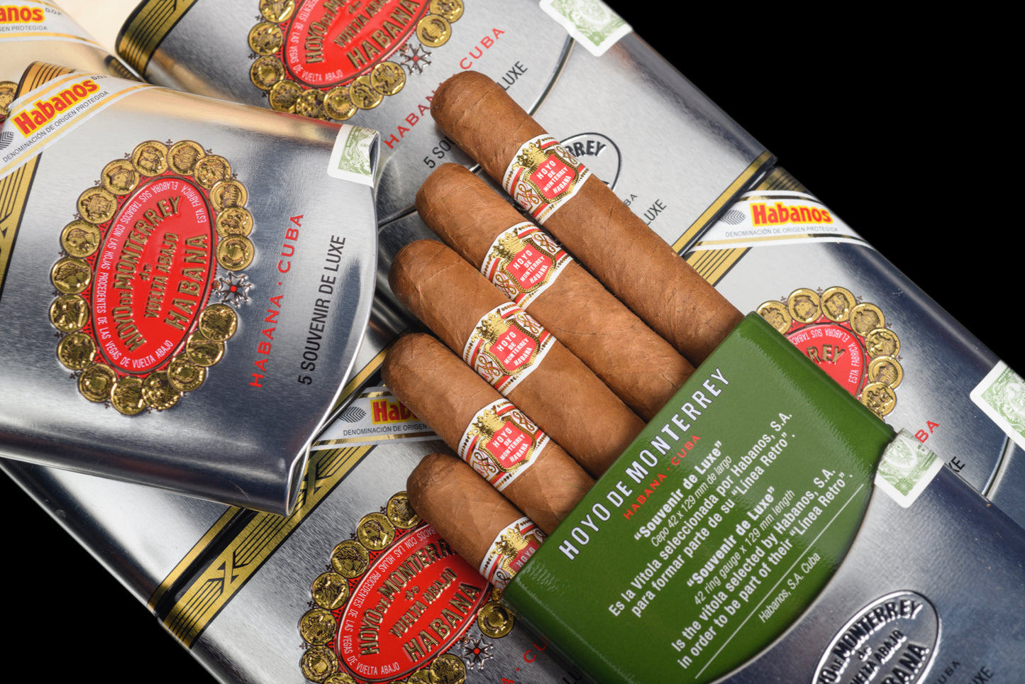 Hoyo de Monterrey -de luxe a/p 5的X 10 50