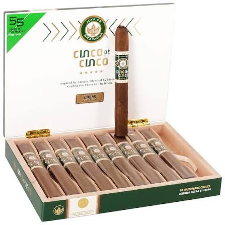 Joya de 尼加拉瓜 - Cinco de Cinco Obras Maestras Corona Extra 6 1/4 x 46. 10 棒