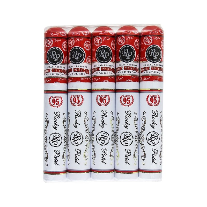 Rocky Patel - Sungrown Maduro Delux Toro 6 x 52 Tubo bundle 5 sticks