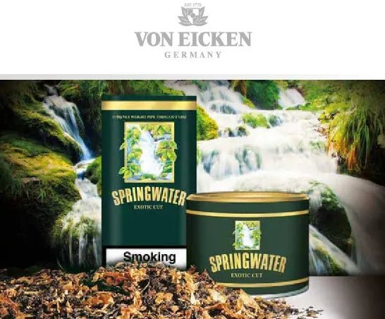 Von Eicken - Springwater pipe tobacco 100 gram can